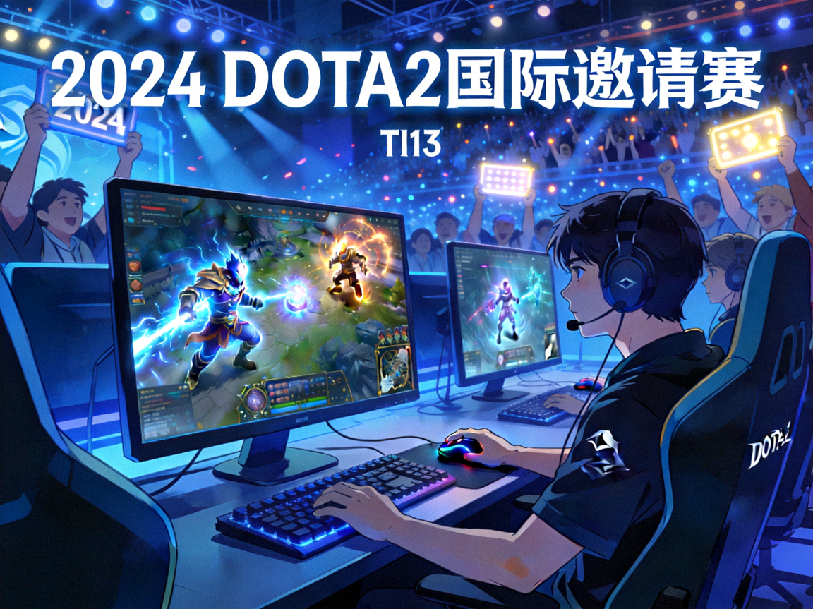 DOTA2国际邀请赛竞技画面